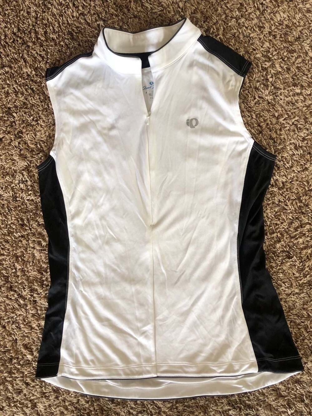 Pearl Izumi Select Women's Sleeveless Cycling Jersey White/Black
